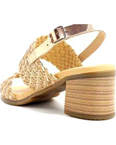 Sandales pour Femme MERISSELL SANDALIA TRENZADA BEIG - SALMON 990 BEIG - SALMóN