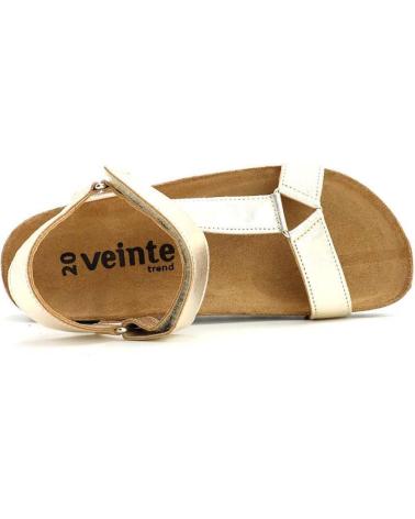 Sandalias de Mujer 20 VEINTE TREND CALIFORNIANA K2021 PLATINO