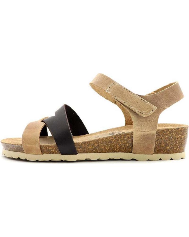 Sandalen für Damen 20 VEINTE TREND SANDALIA VELCROS MABEL ARENA - MOKA