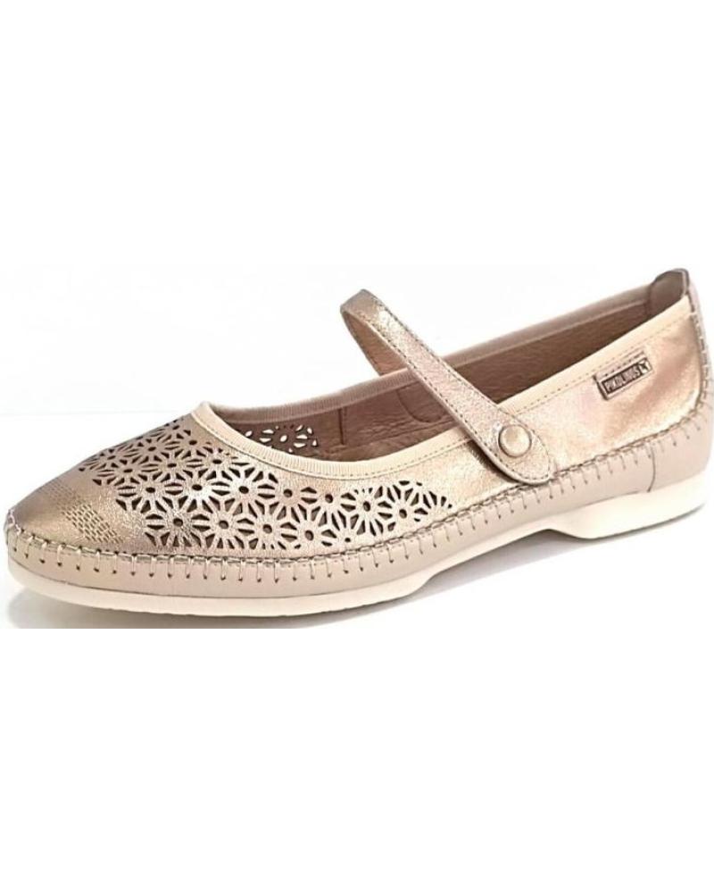 Chaussures pour Femme PIKOLINOS ZAPATO CASUAL DE PIEL CON SUELA DE GOMA CHAMPAN