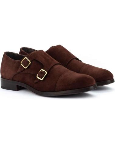Zapatos de Hombre martinelli MONK 2 HEB PUNTERA SERRAJE MARRON MARRóN