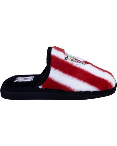 Calzado de casa de Hombre ANDINAS 799-10 ZAPATILLAS DE CASA DE HOMBRE BI BLANCO Y ROJO