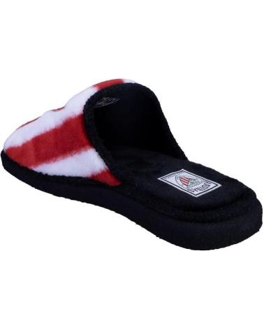 Calzado de casa de Hombre ANDINAS 799-10 ZAPATILLAS DE CASA DE HOMBRE BI BLANCO Y ROJO