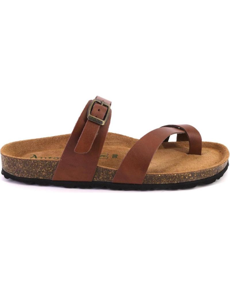 Sandales pour Femme AUTENTI 3572 ZUECOS O MULES DE MUJER PIEL CUERO