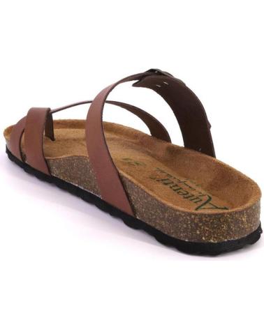 Sandales pour Femme AUTENTI 3572 ZUECOS O MULES DE MUJER PIEL CUERO