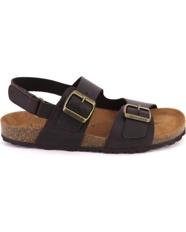 Sandales pour Homme AUTENTI 12328 SANDALIAS DE HOMBRE PIEL MARRON