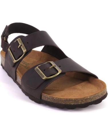Sandalen für Herren AUTENTI 12328 SANDALIAS DE HOMBRE PIEL MARRON