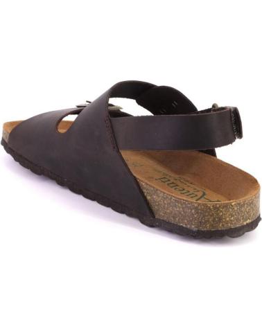 Sandalen für Herren AUTENTI 12328 SANDALIAS DE HOMBRE PIEL MARRON