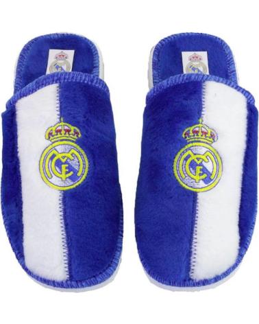 Hausschuhe für Damen und Herren und Mädchen und Junge ANDINAS 790-90 ZAPATILLAS DE CASA DE HOMBRE MA BLANCO Y AZUL