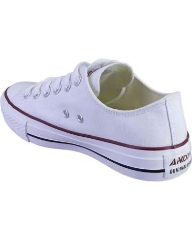 Deportivas de Mujer ANDY-Z 1005 LONAS DE MUJER SUELA Y PUNTERA DE GOMA BLANCO