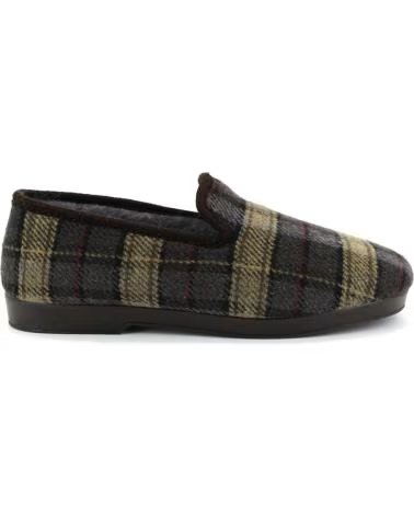 ALCALDE 4000 MEN´S CLOSED FELT SLIPPERS MARRON
