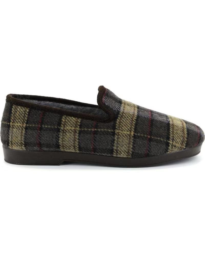 ALCALDE 4000 MEN´S CLOSED FELT SLIPPERS MARRON
