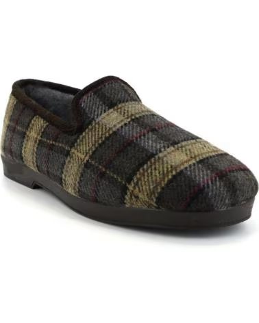 ALCALDE 4000 MEN´S CLOSED FELT SLIPPERS MARRON