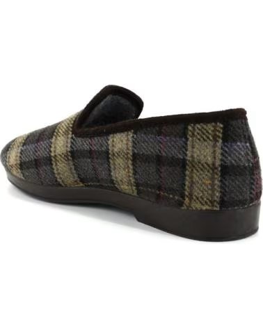 ALCALDE 4000 MEN´S CLOSED FELT SLIPPERS MARRON
