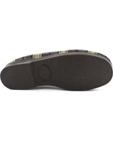 ALCALDE 4000 MEN´S CLOSED FELT SLIPPERS MARRON