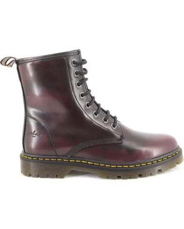 Botins de Mulher  ALEX BM2454 BOTAS PIEL CON LAZOS BURDEOS