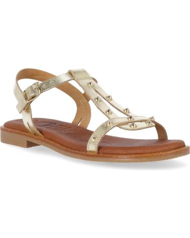 Sandalias de Mujer chika10 ALGARROBA 02 PLATINO-LG GOLD