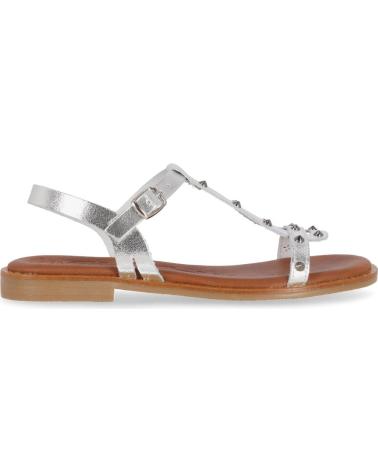 Sandales pour Femme CHIKA10 ALGARROBA 02 PLATA-METAL-METAL-SILVER