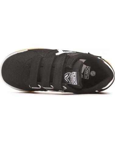 Sapatilhas de Menina e Menino MUNICH G3 KID PROFIT VELCRO 1514008 NEGRO NEGRO