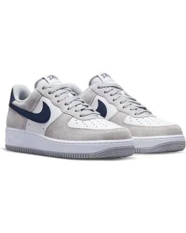 Sportif pour Femme et Homme et Fille et Garçon NIKE BASKETS AIR FORCE 1 07 EN GRIS