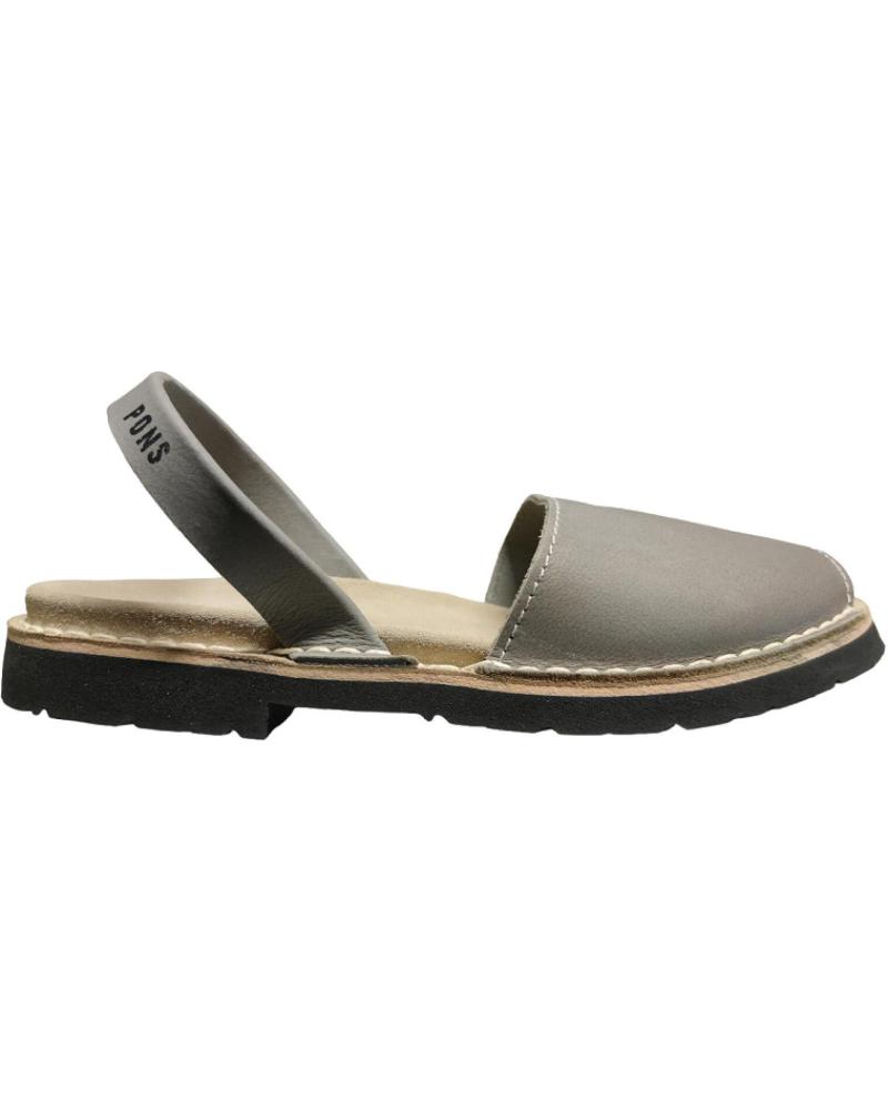 Man Sandals AVARCA PONS 823 SOURIS GRIS