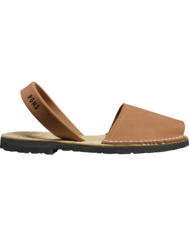Sandalen für Damen AVARCA PONS 596F CAMEL VARIOS COLORES