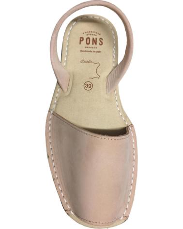 Sandalen für Damen AVARCA PONS 596F TAUPE VARIOS COLORES