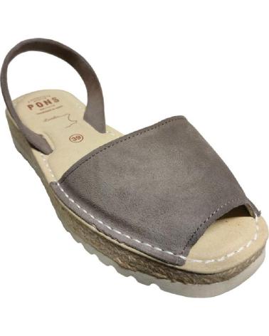 Sandalen für Damen AVARCA PONS 116F MARRON MARRóN