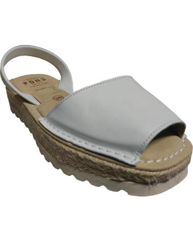 Sandalen für Damen AVARCA PONS 116F BLANCO