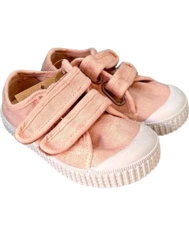 Zapatillas deporte de Niña ZAPY DE BAMBAS Y LONAS ROSA