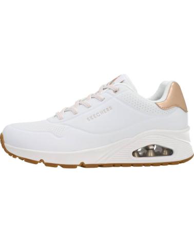 SKECHERS ZAPATILLAS MUJER MODELO SHIMMER AWAY COLOR BLANCO WHT