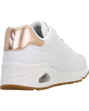 SKECHERS ZAPATILLAS MUJER MODELO SHIMMER AWAY COLOR BLANCO WHT