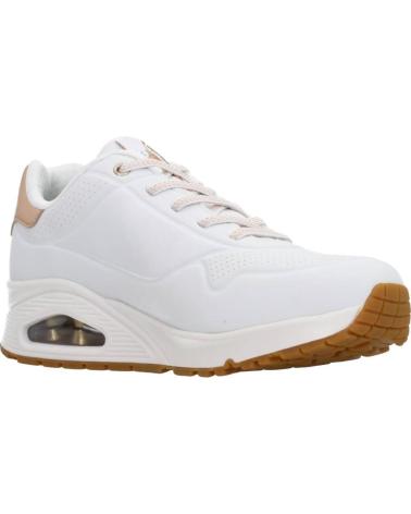 SKECHERS ZAPATILLAS MUJER MODELO SHIMMER AWAY COLOR BLANCO WHT
