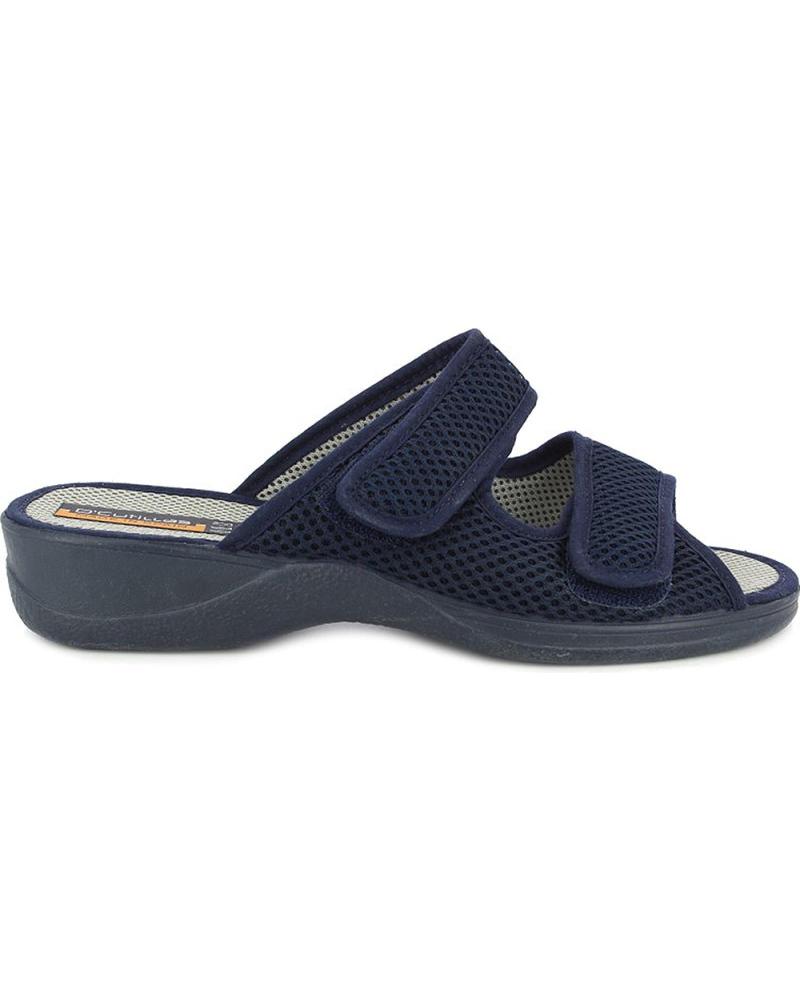 Sandalen für Damen D`CUTILLAS SANDALIAS ORTOPEDICAS DOCTOR CUTILLAS 21741 TEJIDO TRANSPIRA MARINO