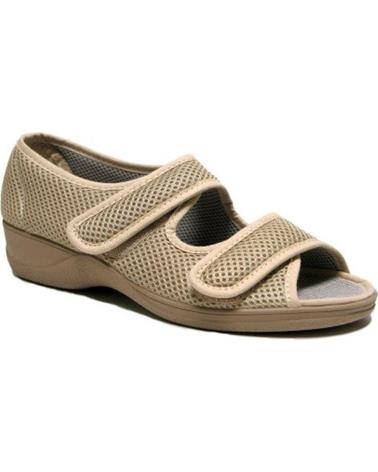 Sandalen für Damen D`CUTILLAS SANDALIA ORTOPEDICA DOCTOR CUTILLAS 21744 TRANSPIRABLE TOSTADO