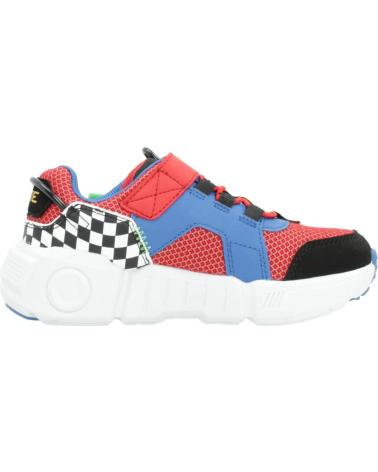 Sportivo per Bambina e Bambino SKECHERS ZAPATILLAS NINO MODELO 402260L COLOR ROJO BLMT
