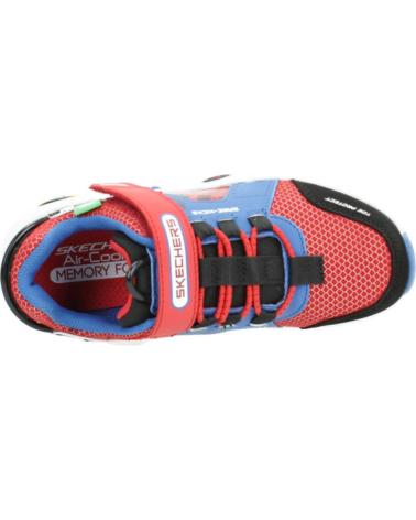 Sportivo per Bambina e Bambino SKECHERS ZAPATILLAS NINO MODELO 402260L COLOR ROJO BLMT