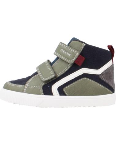Sneaker für Junge GEOX BOTAS NINO MODELO B KILWI BOY COLOR VERDE CF4B3