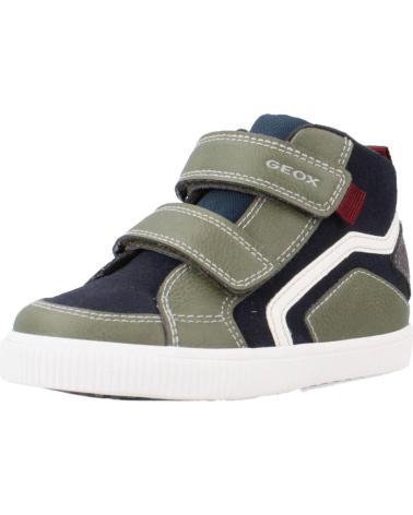 Sneaker für Junge GEOX BOTAS NINO MODELO B KILWI BOY COLOR VERDE CF4B3