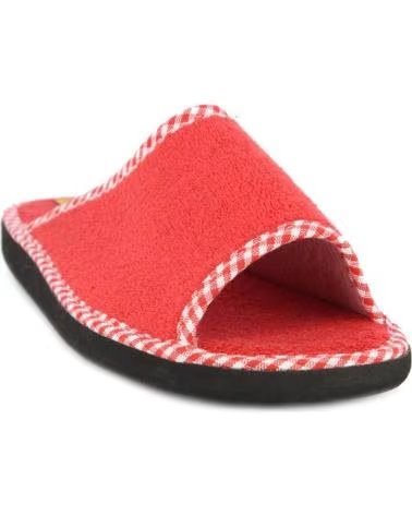 Pantofole per Donna  PANTUFLAS DOCTOR CUTILLAS 24502 TEJIDO TOALLA ROJO