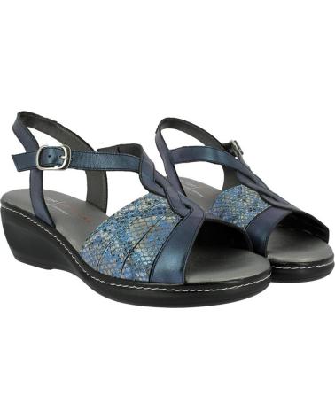 Sandali per Donna D`CUTILLAS SANDALIAS DOCTOR CUTILLAS 32167 ANCHO ESPECIAL MARINO