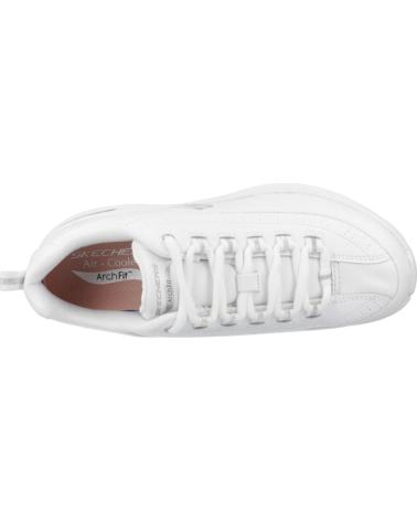 SKECHERS ARCH FIT 2.0 STAR BOUND WSL WEISSE SNEAKER WSL