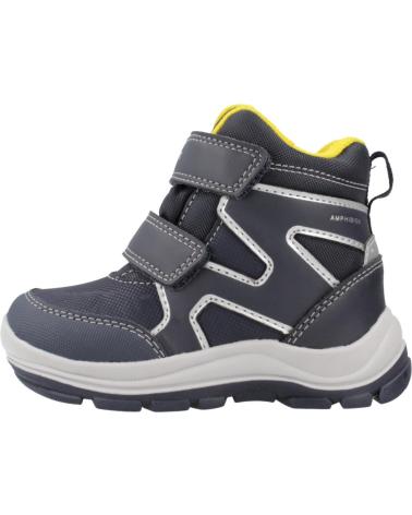 boy boots GEOX BOTAS NINO MODELO B FLANFIL BOY B ABX COLOR GRIS C0657