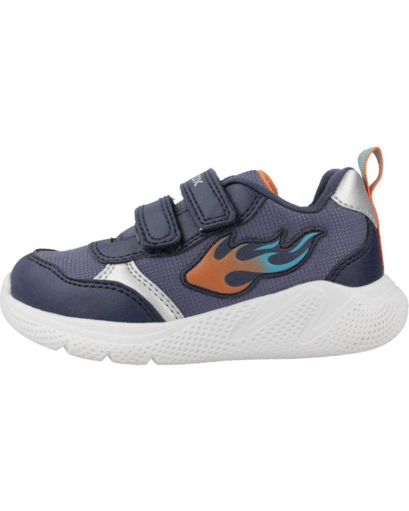 Sneaker für Mädchen und Junge GEOX ZAPATILLAS NINO MODELO B SPRINTYE BOY COLOR AZUL C4M2T
