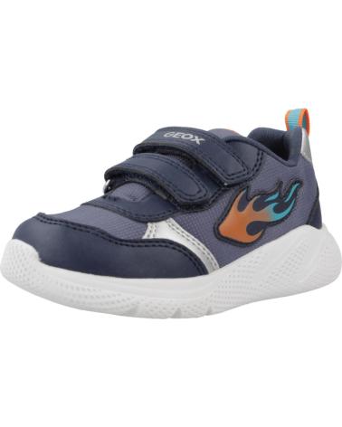 Sneaker für Mädchen und Junge GEOX ZAPATILLAS NINO MODELO B SPRINTYE BOY COLOR AZUL C4M2T