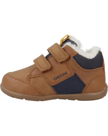 Zapatos de Niña y Niño GEOX ZAPATOS B ELTHAN COLOR MARRON CR6F4 CR6F4