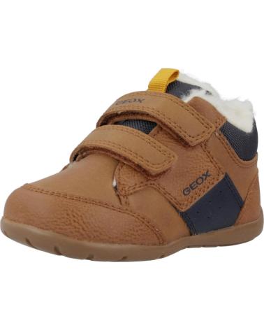 Sapatos de Menina e Menino GEOX ZAPATOS B ELTHAN COLOR MARRON CR6F4 CR6F4