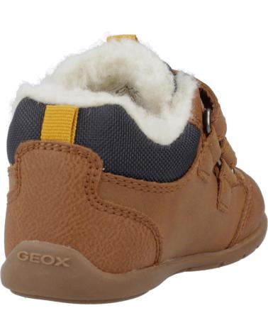 Sapatos de Menina e Menino GEOX ZAPATOS B ELTHAN COLOR MARRON CR6F4 CR6F4