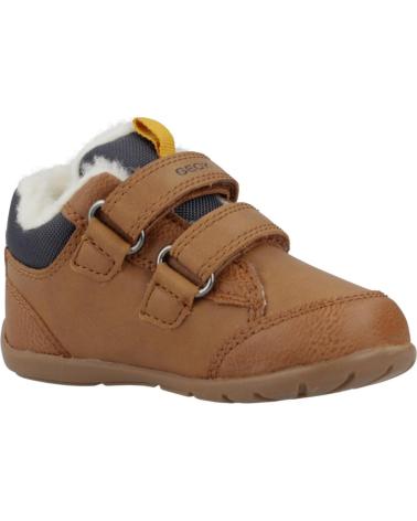 Sapatos de Menina e Menino GEOX ZAPATOS B ELTHAN COLOR MARRON CR6F4 CR6F4