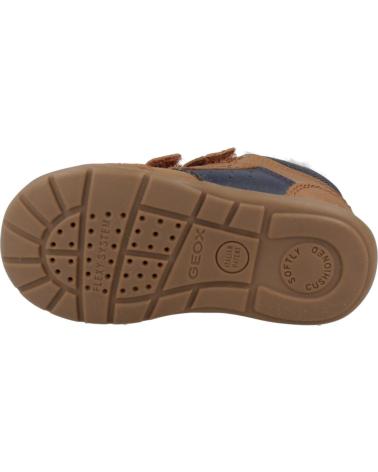 Sapatos de Menina e Menino GEOX ZAPATOS B ELTHAN COLOR MARRON CR6F4 CR6F4